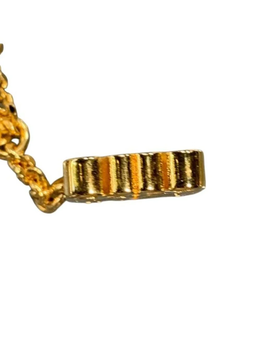 Loewe Personalization Necklace Gold Anagram Motif